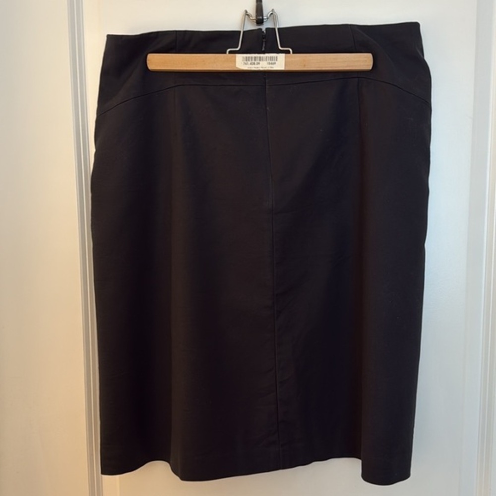 High waisted pencil skirt Size 12T Banana Republic stretch back‎ zipper.